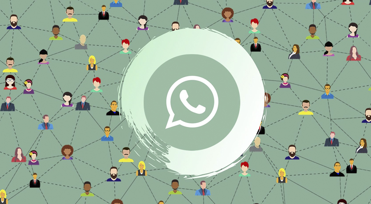 WhatsApp: The number of people to add to a group is expanded.