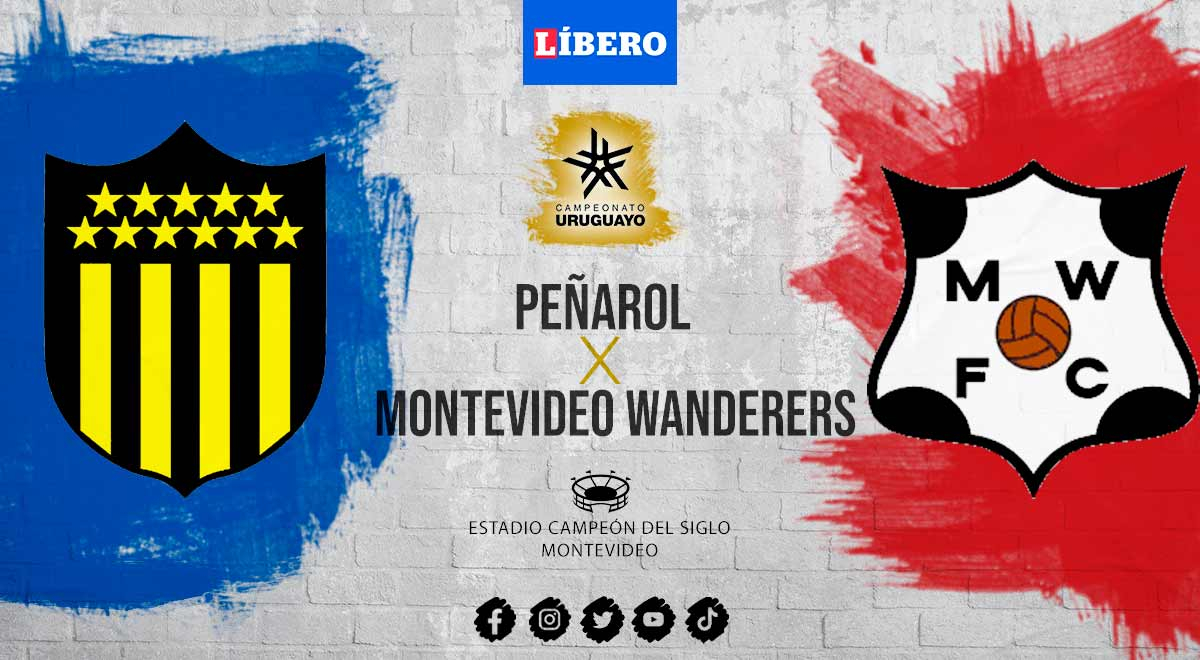 Peñarol vs. Montevideo Wanderers LIVE 1-0: live, match for the Uruguayan Championship.