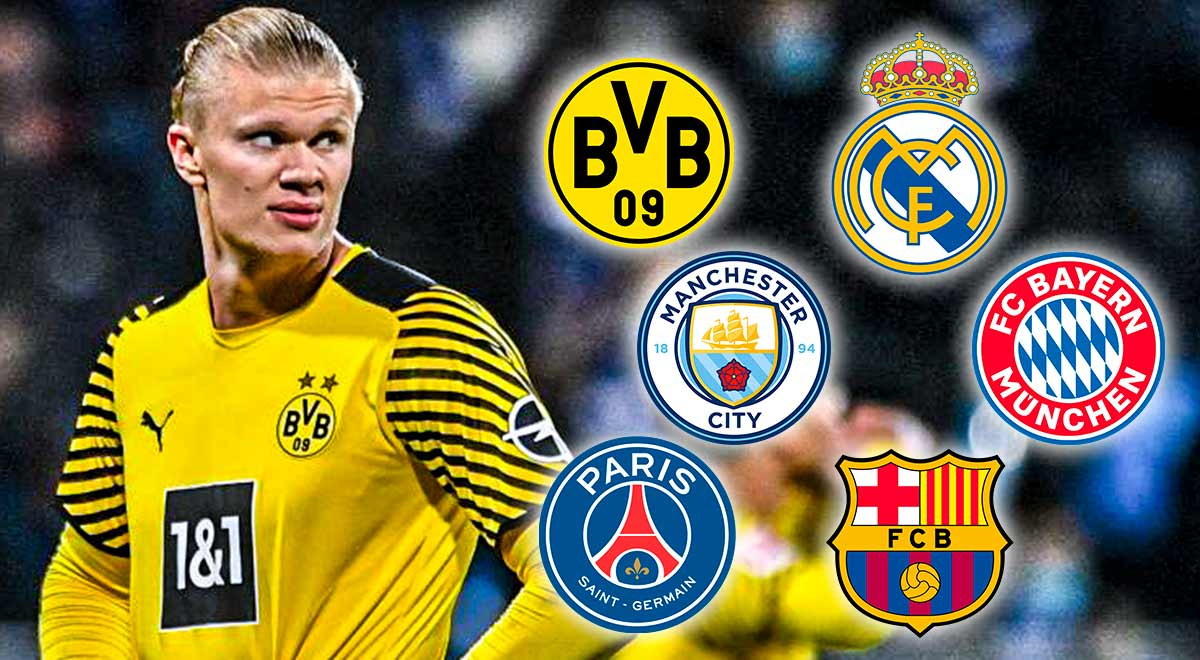 Horas claves: Según Borussia Dortmund, Erling Haaland definirá su futuro la otra semana