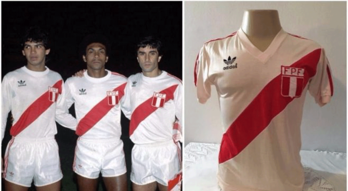 ¿Cómo lucían las camisetas Adidas de la Selección Peruana?