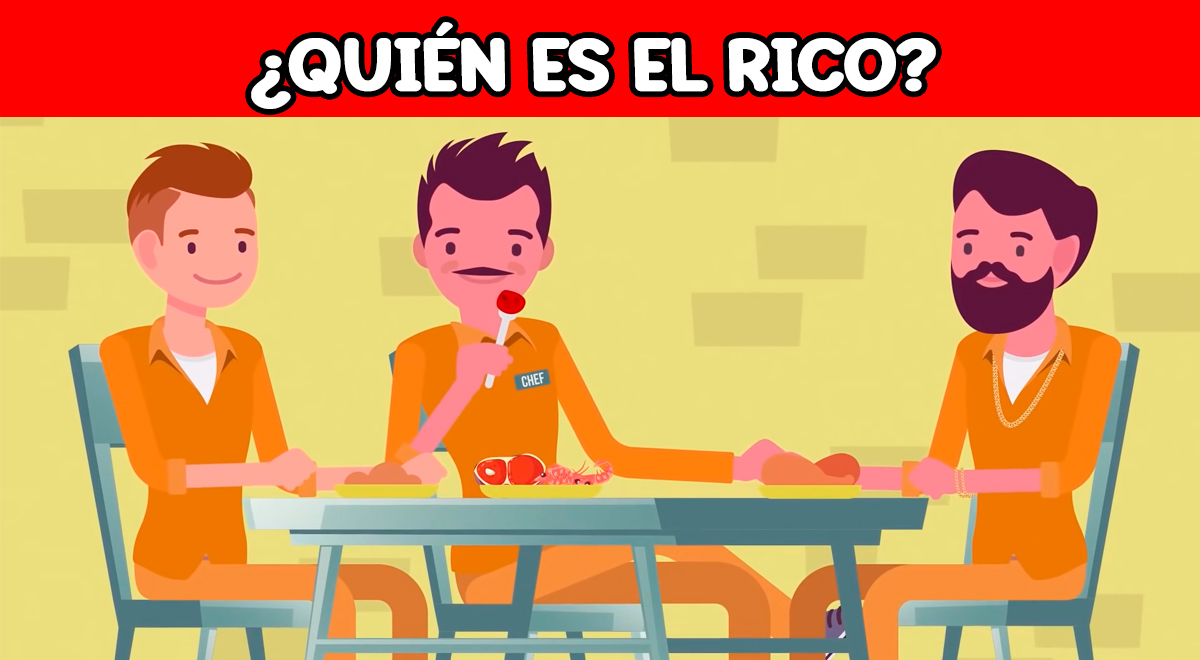 ¿Quién es el hombre rico? desafía tu mente en 7 segundos con este reto visual