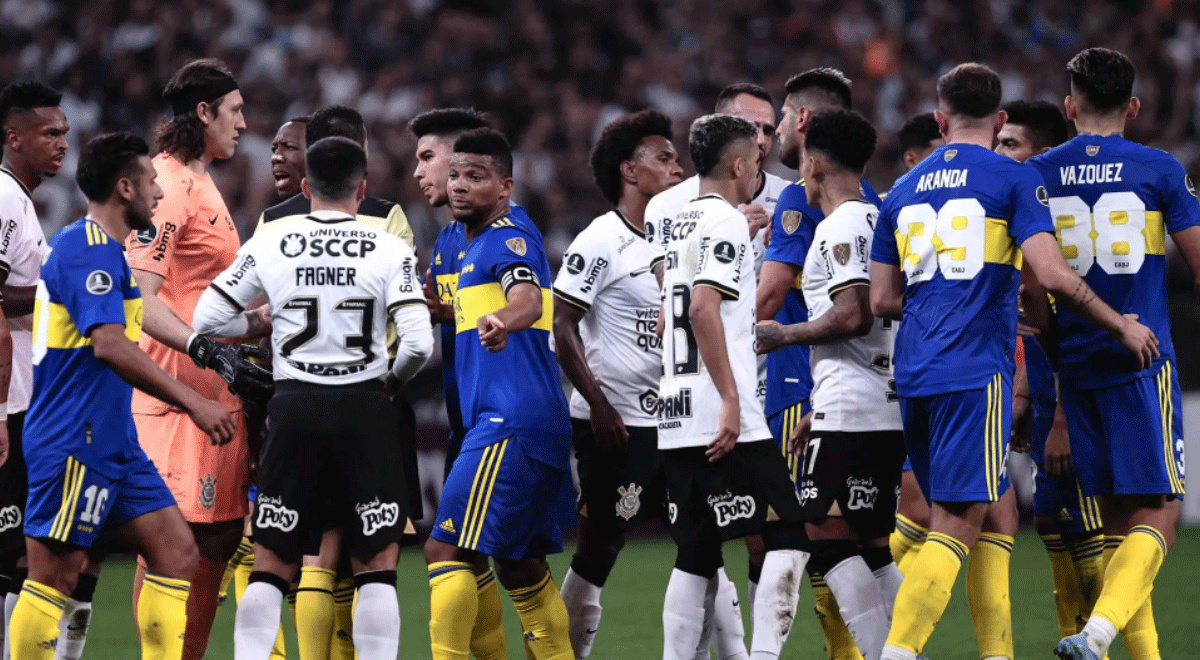 Corinthians denunciará a Boca Juniors por gestos racistas en la Bombonera