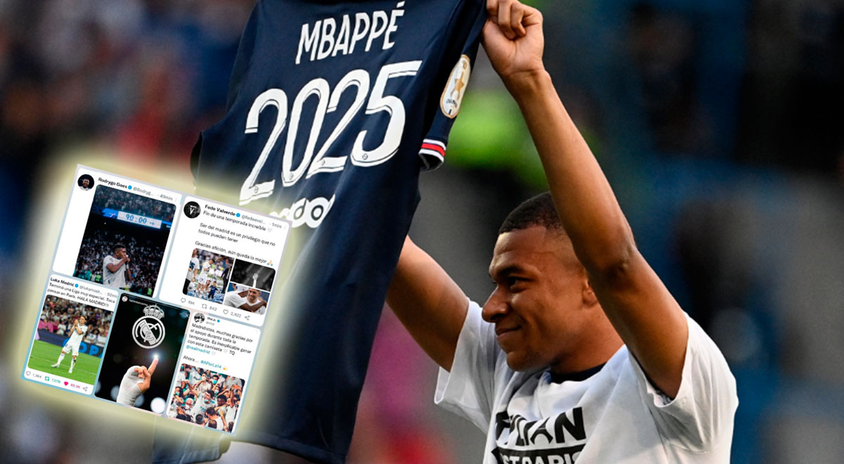 Futbolistas del Real Madrid y el claro mensaje a Mbappé tras renovar con el PSG