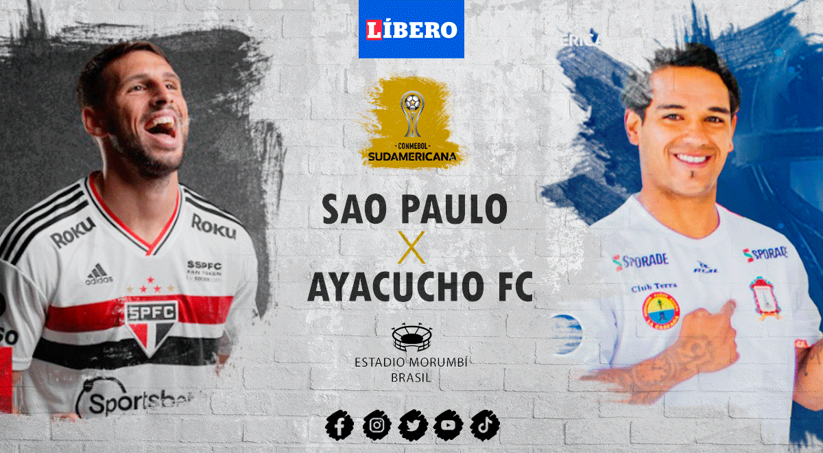 Ayacucho FC vs. Sao Paulo EN VIVO, Copa Sudamericana EN DIRECTO