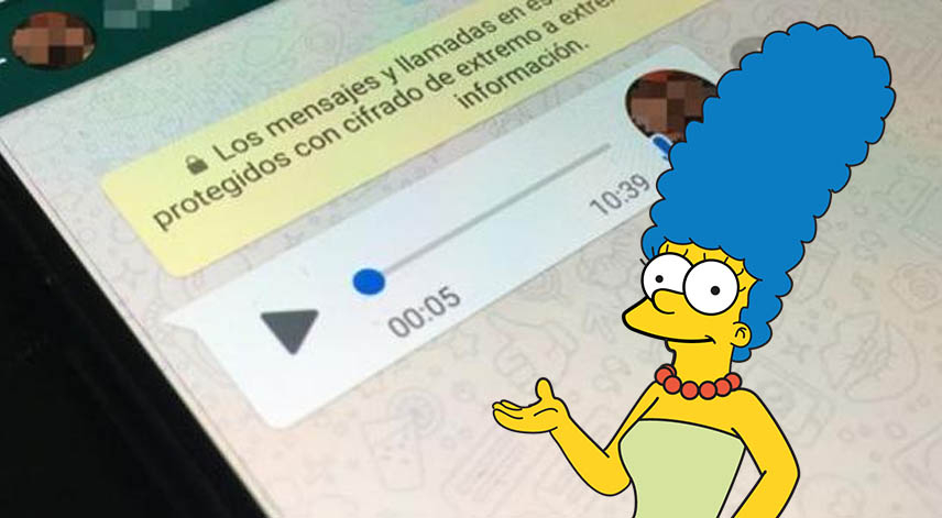 WhatsApp: revisa la GUÍA completa para enviar audios con la voz de 'Marge Simpson'