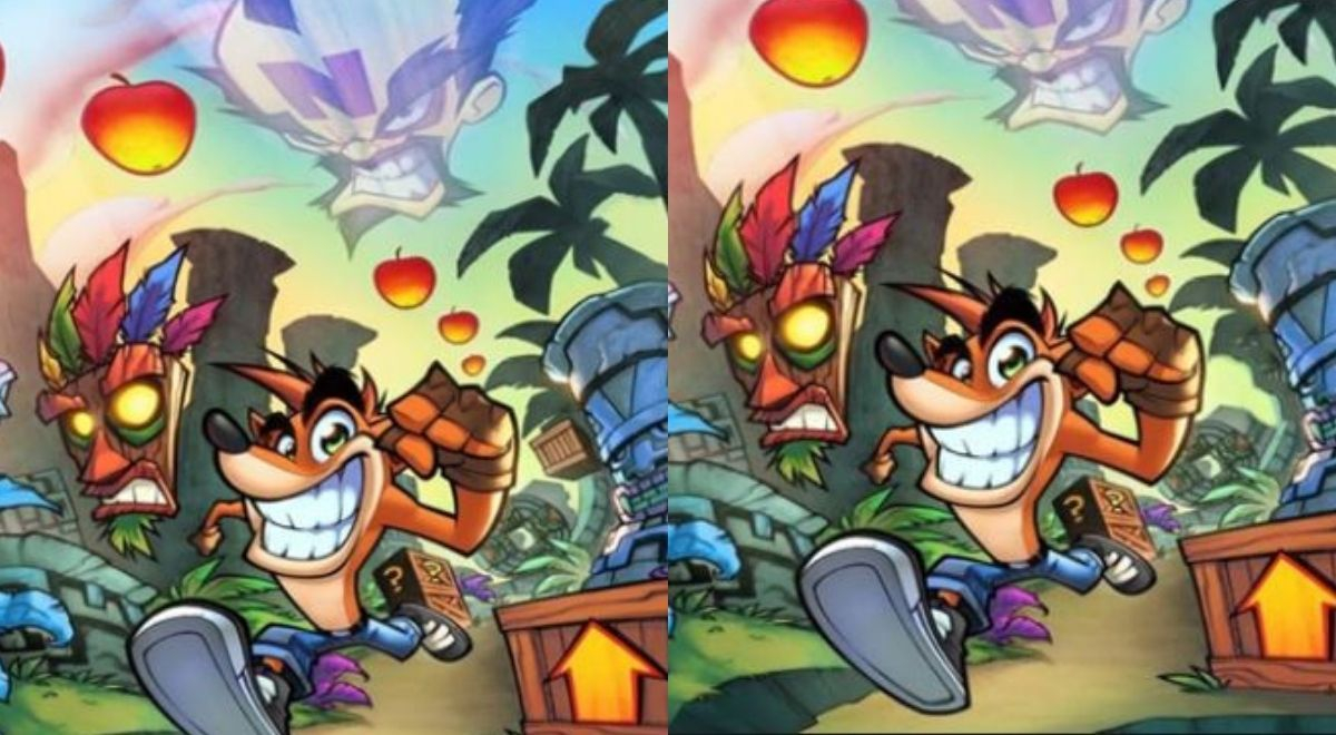 Podr S Encontrar Las Diferencias En Crash Atr Vete A Resolver Este