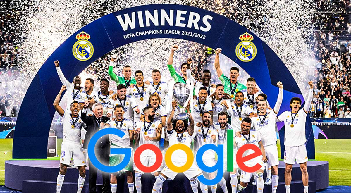 Real Madrid y el gesto que recibió por parte de Google tras ganar la Champions League