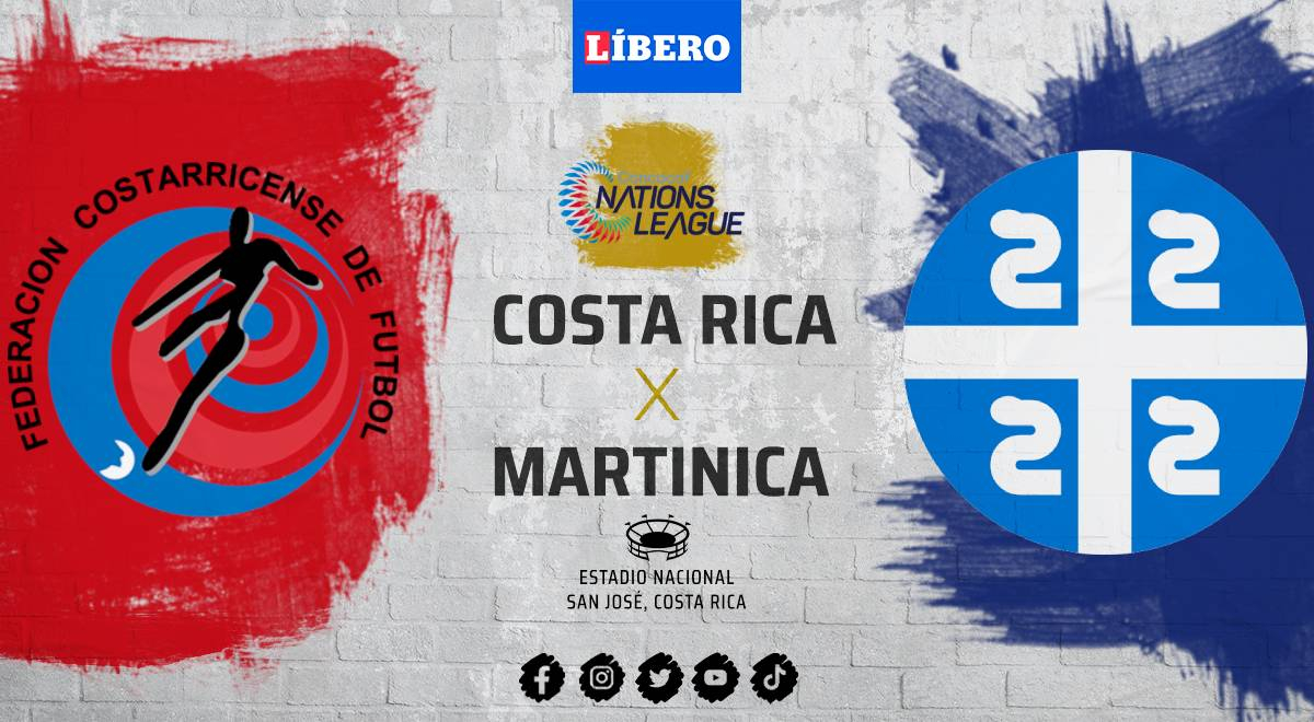 Costa Rica vs. Martinica EN VIVO: 1-0 PT en partido por Liga de Naciones Concacaf