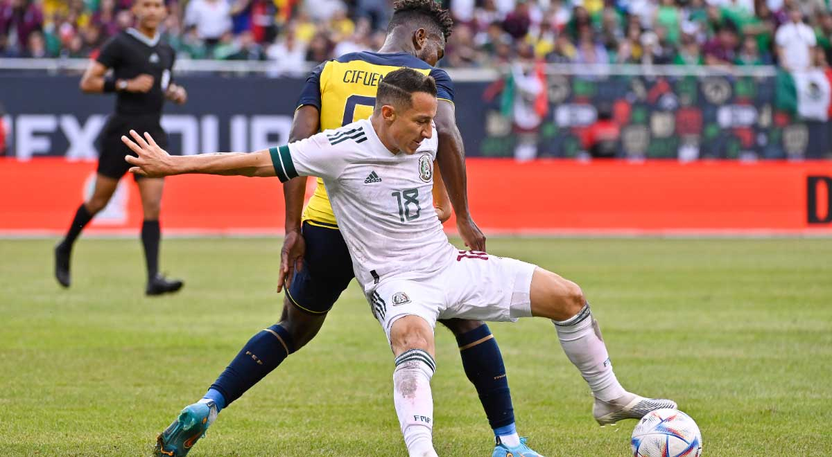 México empata 0-0 ante Ecuador en amistoso internacional como preparación a Qatar 2022