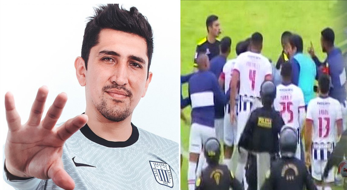 Arquero de Alianza Lima habría agredido al árbitro del partido ante Huancayo
