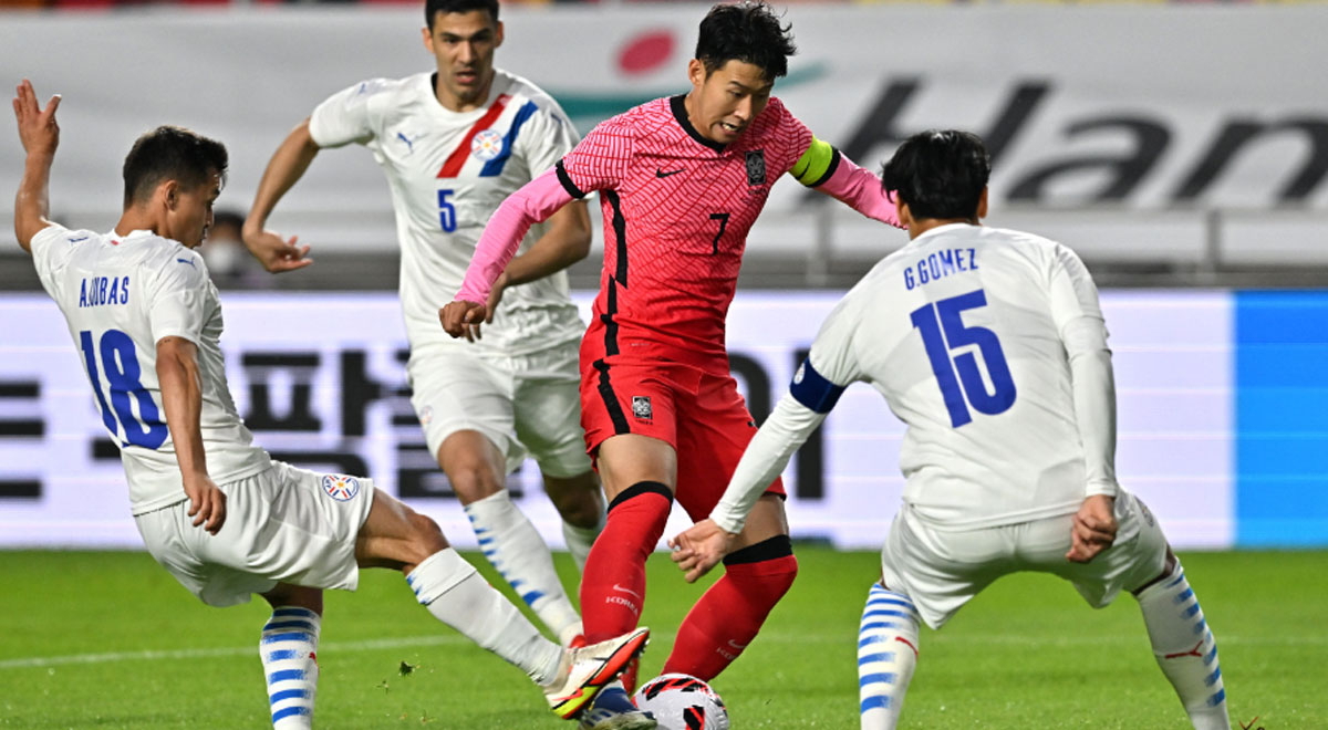 Paraguay no pudo sostener ventaja y empató 2-2 con Corea del Sur en amistoso internacional