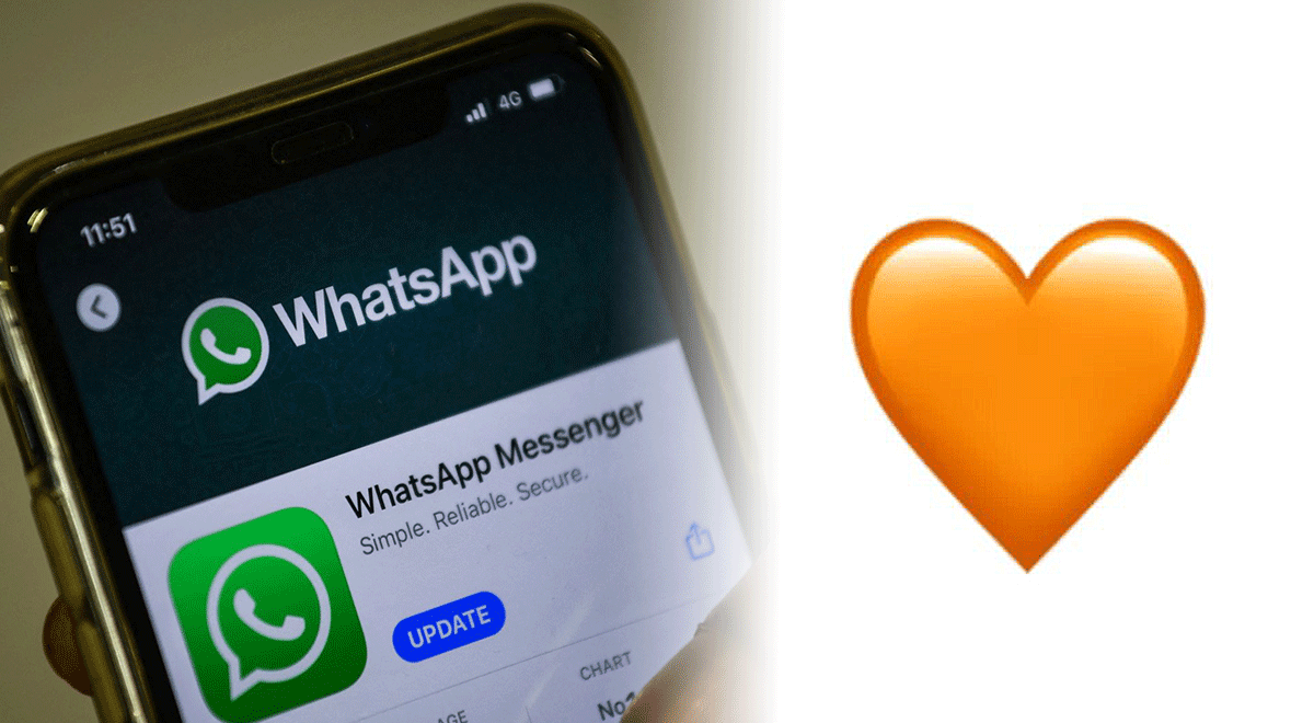 WhatsApp: Conoce el significado del emoji del corazón naranja