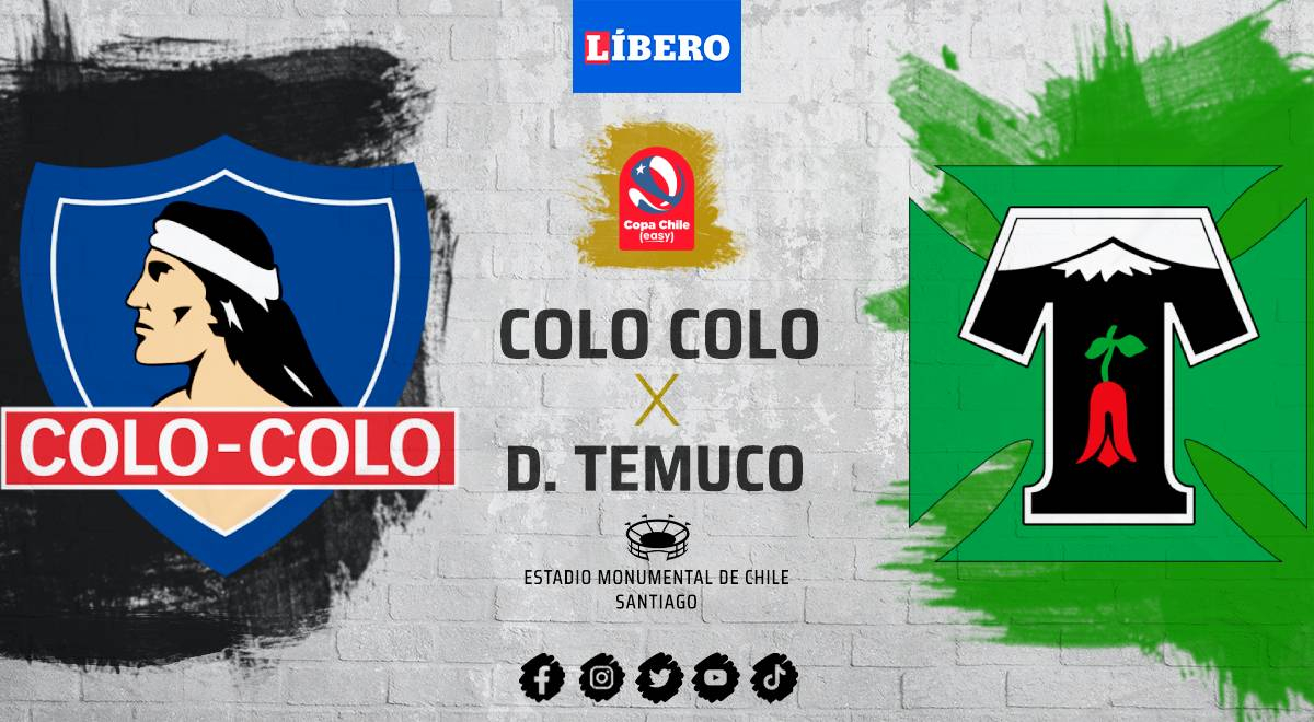 Partido de Colo Colo vs. Temuco EN VIVO HOY por la Copa de Chile