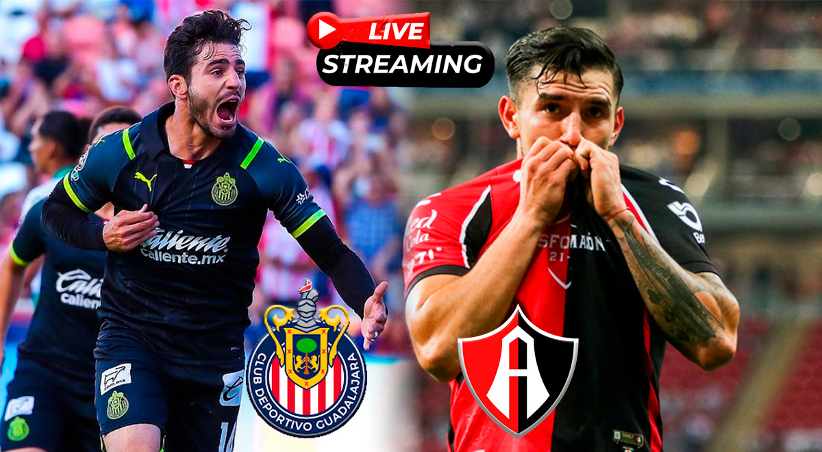 Chivas vs. Atlas EN VIVO ver el clásico Tapatío: 0-1 por amistoso internacional