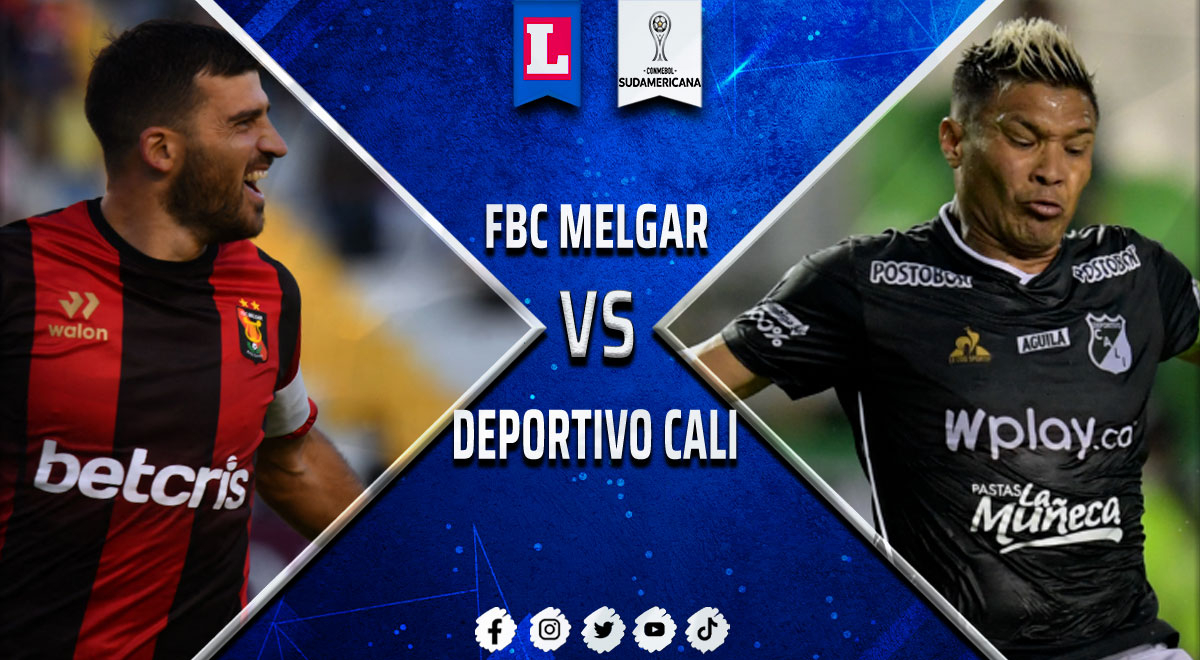 Melgar vs. Deportivo Cali: canales de TV y horario para ver los octavos de la Sudamericana