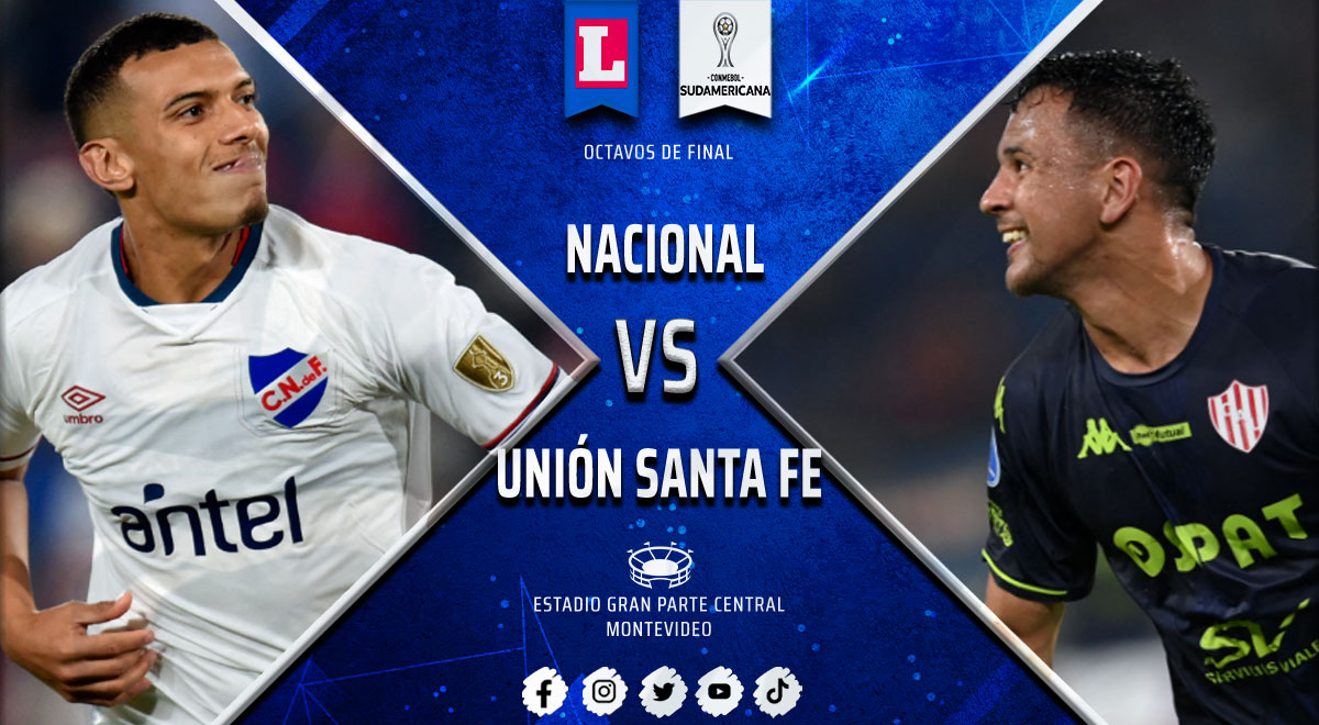 Nacional vs. Unión Santa Fe EN VIVO : 0-0 por la Copa Sudamericana