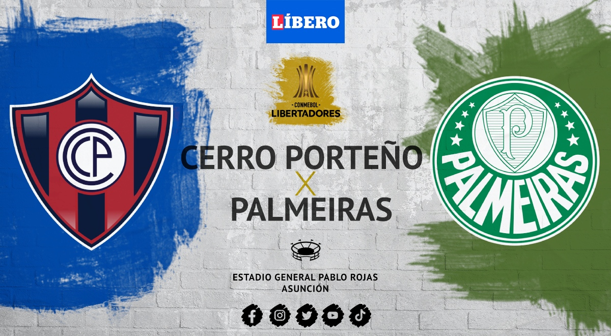 ¡Dio el golpe! Palmeiras venció 3-0 a Cerro de visita por la Copa Libertadores