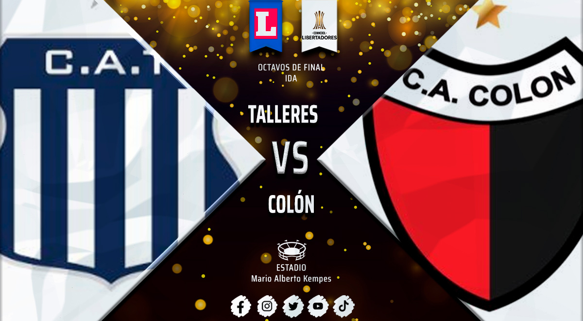 Talleres vs. Colón EN VIVO, Copa Libertadores 2022 EN DIRECTO