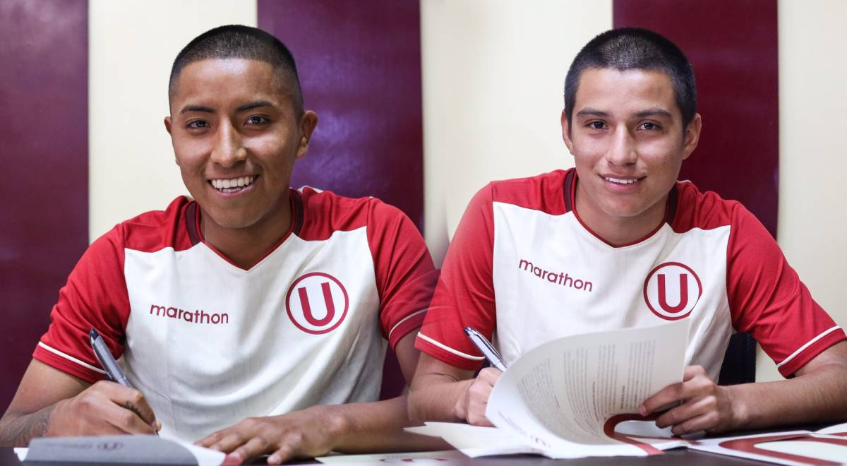 Universitario y los dos juveniles que firmaron su primer contrato