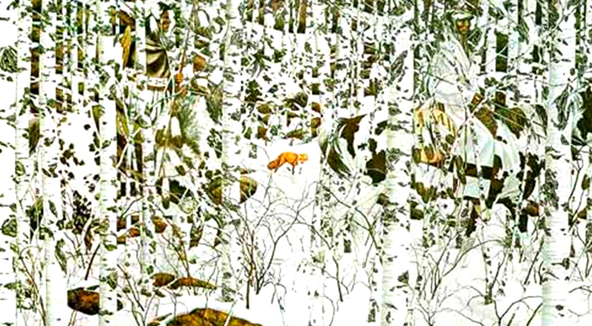 ¿Qué está cazando al zorro? Resuelve este reto visual solo hecho por EXPERTOS