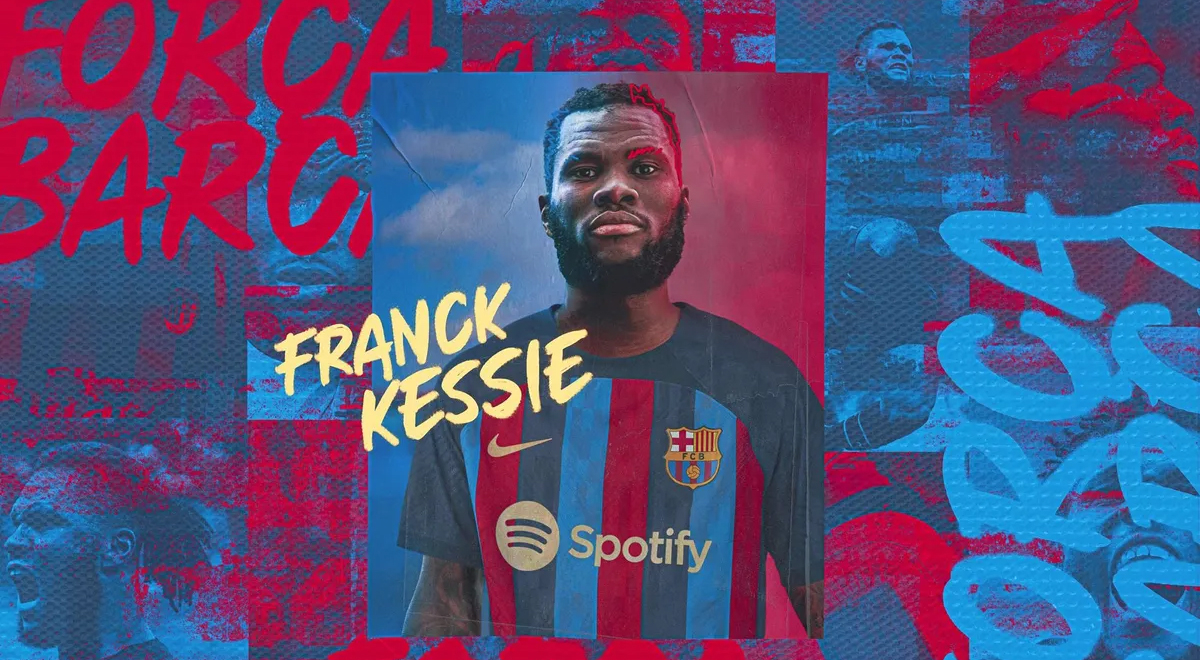 Barcelona anunció el fichaje de Franck Kessié por cuatro temporadas