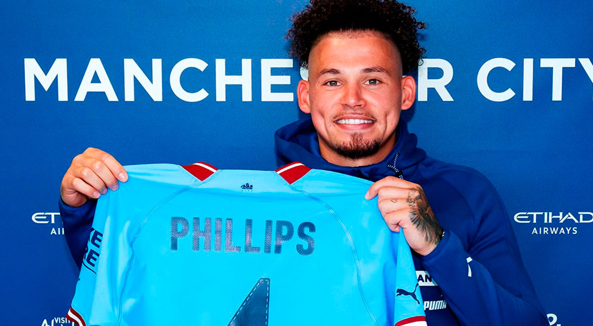 Manchester City completó el fichaje de Kalvin Phillips por 6 temporadas