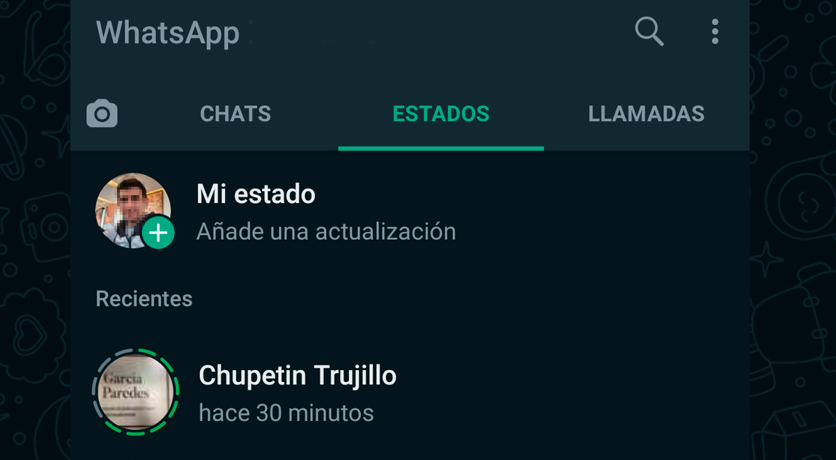 ¿Cómo saber si mi expareja que me bloqueó por WhatsApp subió un estado con otra persona?