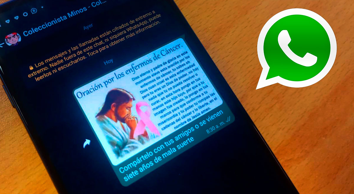 No envíes ‘cadenas de oración’ por WhatsApp, podrías perder tu cuenta para siempre