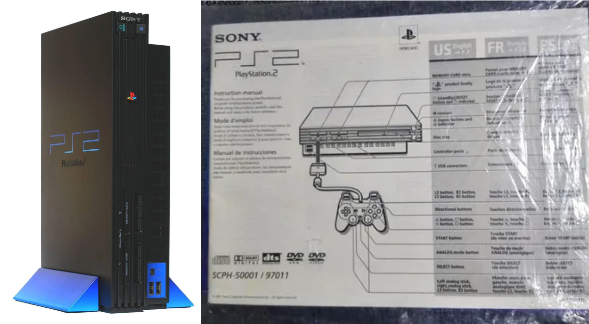 ¿Guardaste el manual de tu PlayStation 2? Ahora lo puedes vender y ganar mucho dinero