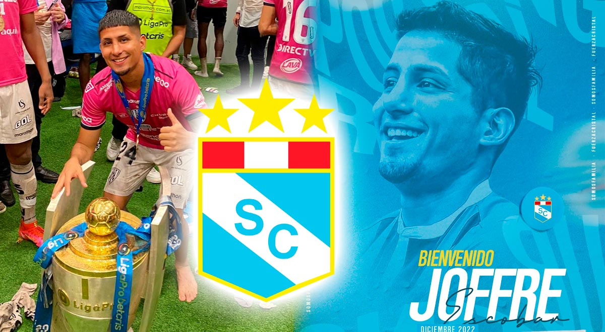 Llegó el 9: Sporting Cristal anunció a Joffre Escobar como su nuevo delantero para el Clausura