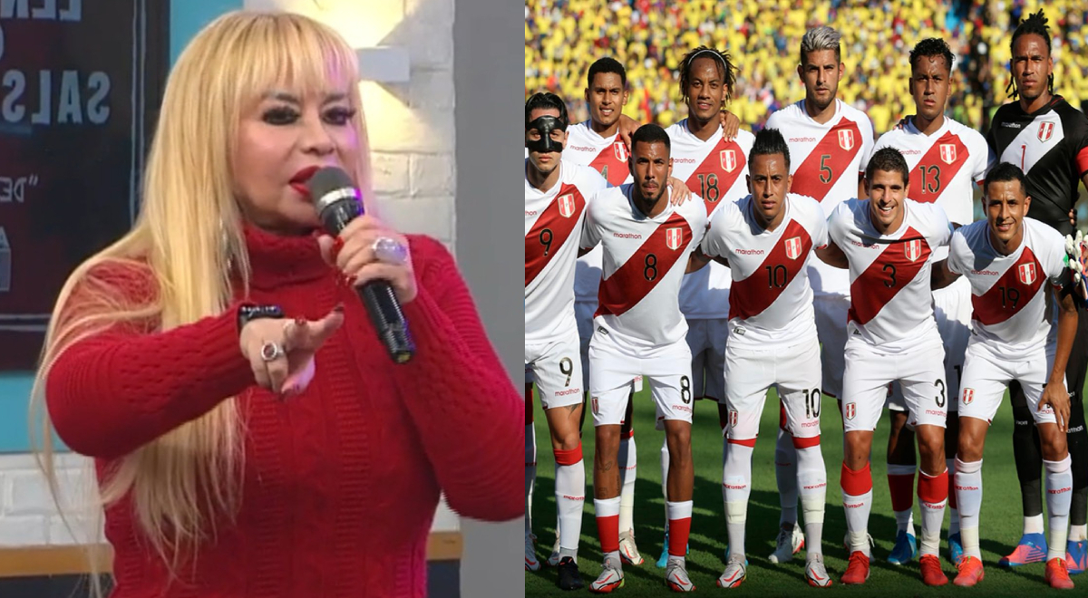 Susy Díaz revela que futbolistas de la selección le escriben: 