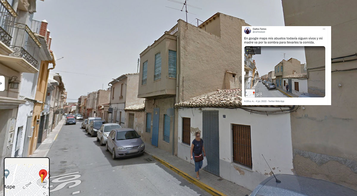 Joven conmueve tras encontrar la casa de sus abuelos fallecidos gracias a Google Maps