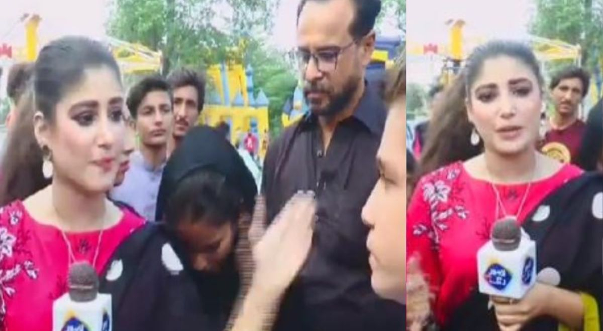 Video viral: Periodista cacheteó a joven que interrumpía su enlace en vivo
