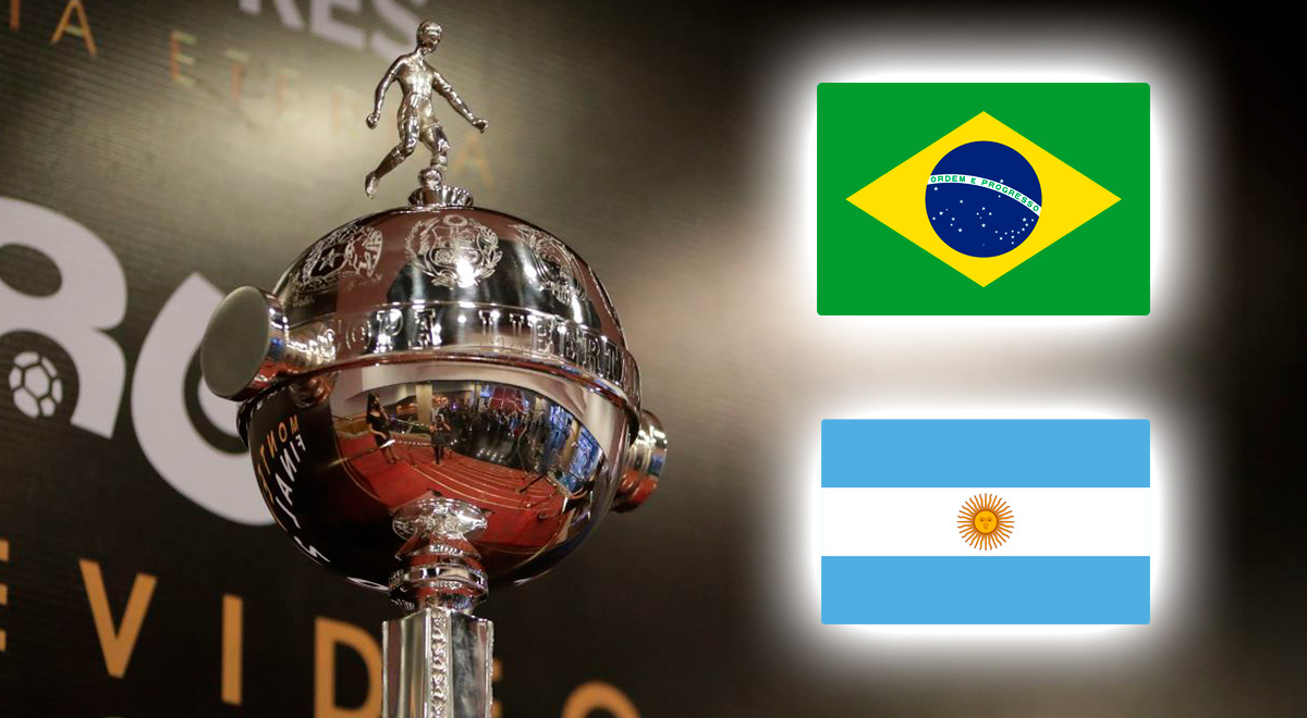 Copa Libertadores: Brazil or Argentina, which country has more titles throughout history?