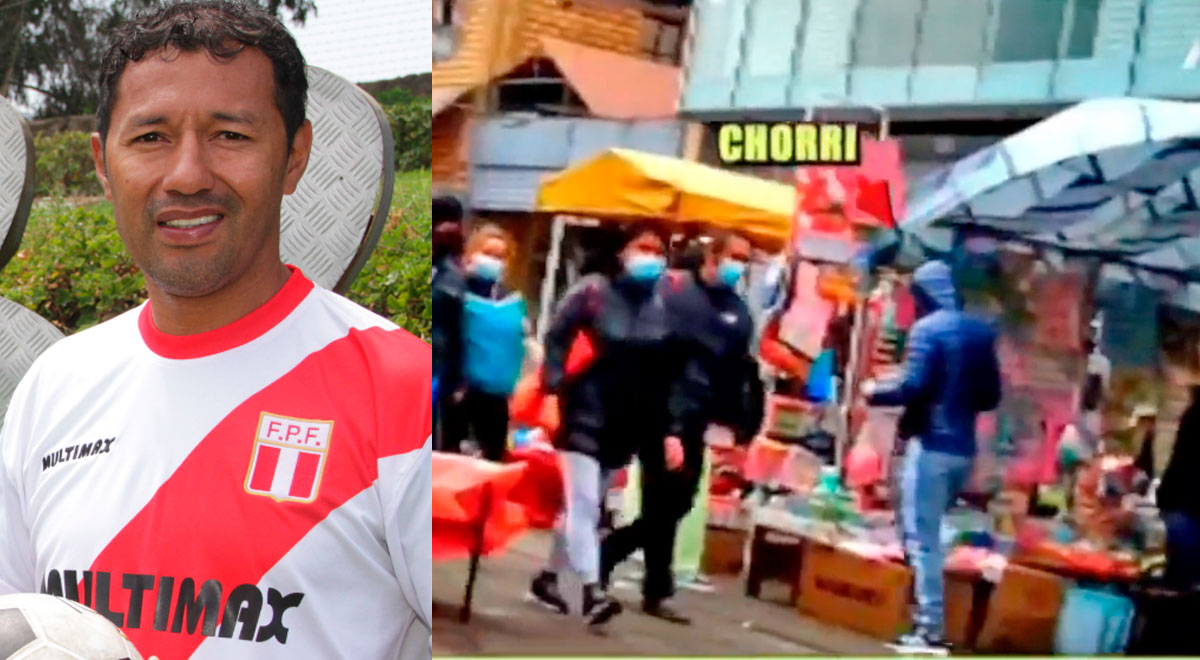 'Chorri' Palacios es del pueblo: captan al ex 10 de la selección comprando en la Cachina