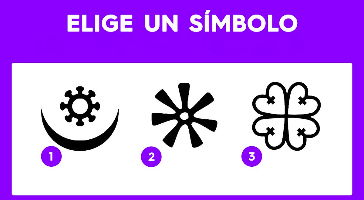 ¿Qué consideras importante en tu vida? Elige un símbolo y halla la respuesta