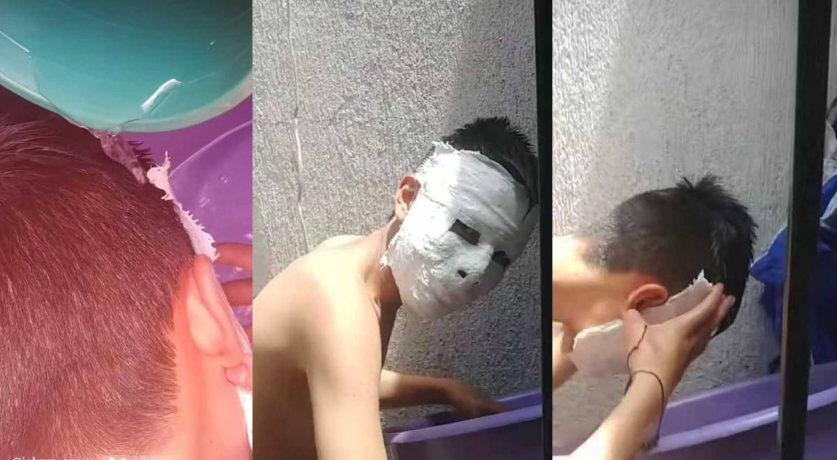 TikTok: Joven sufre accidente con máscara y se viraliza tras no lograr quitársela