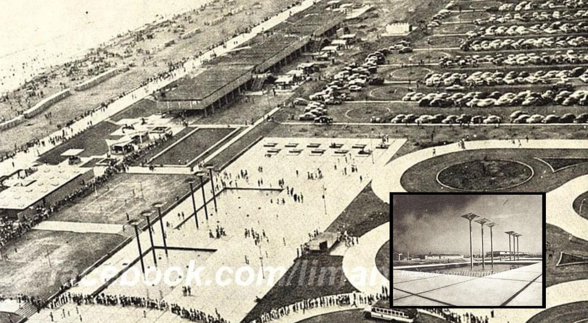 This is how the Balneario de Ventanilla looked more than 60 years ago.