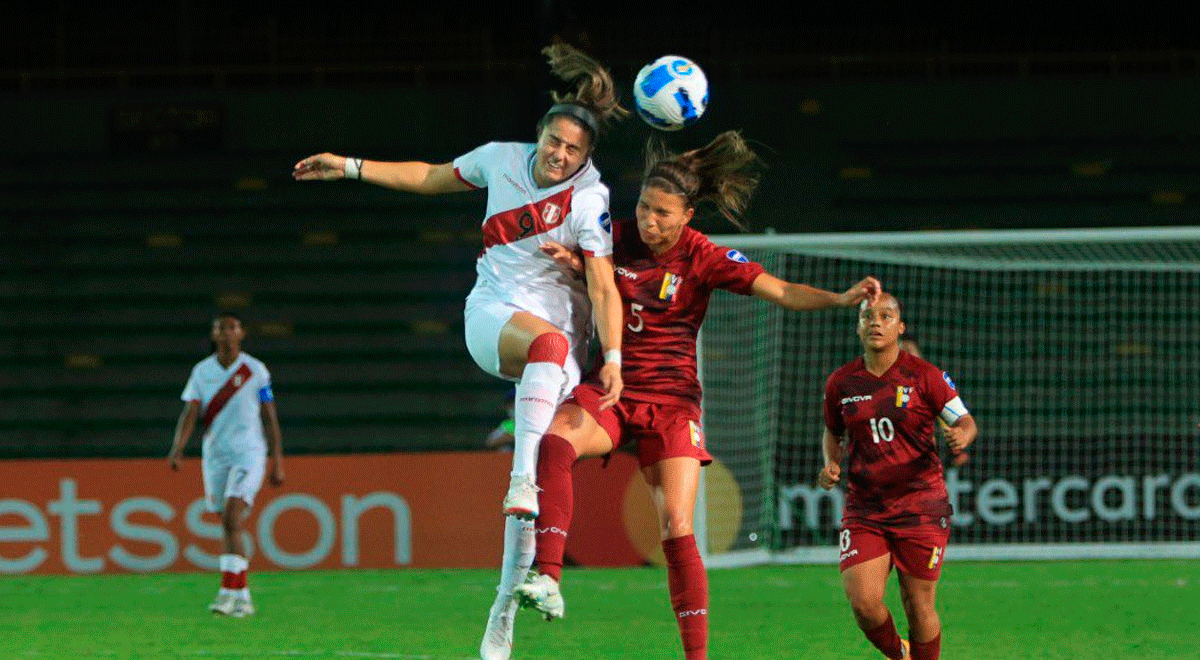 Perú tropezó 0-2 ante Venezuela por el Grupo B de la Copa América Femenina