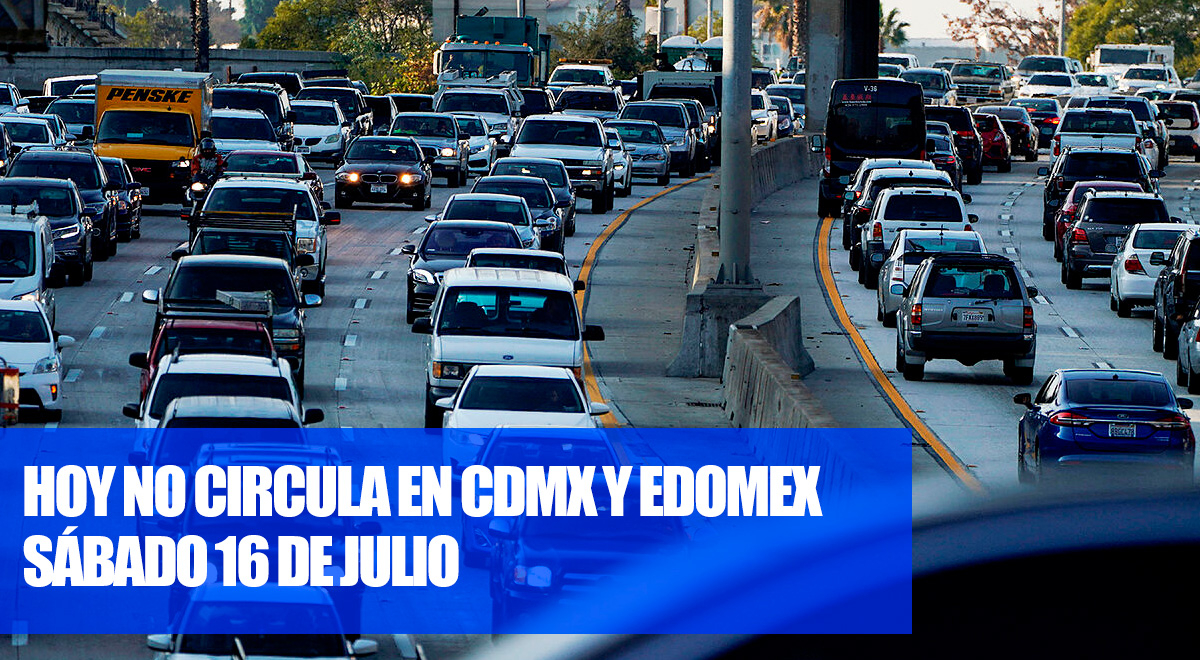 Hoy No Circula: restricciones y vehículos que descansan este sábado 16 de julio