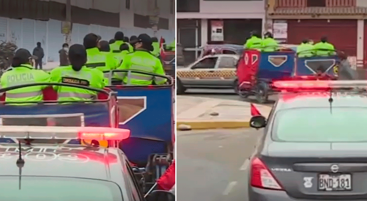 Los Olivos: Policías utilizarán mototaxis a partir de ahora