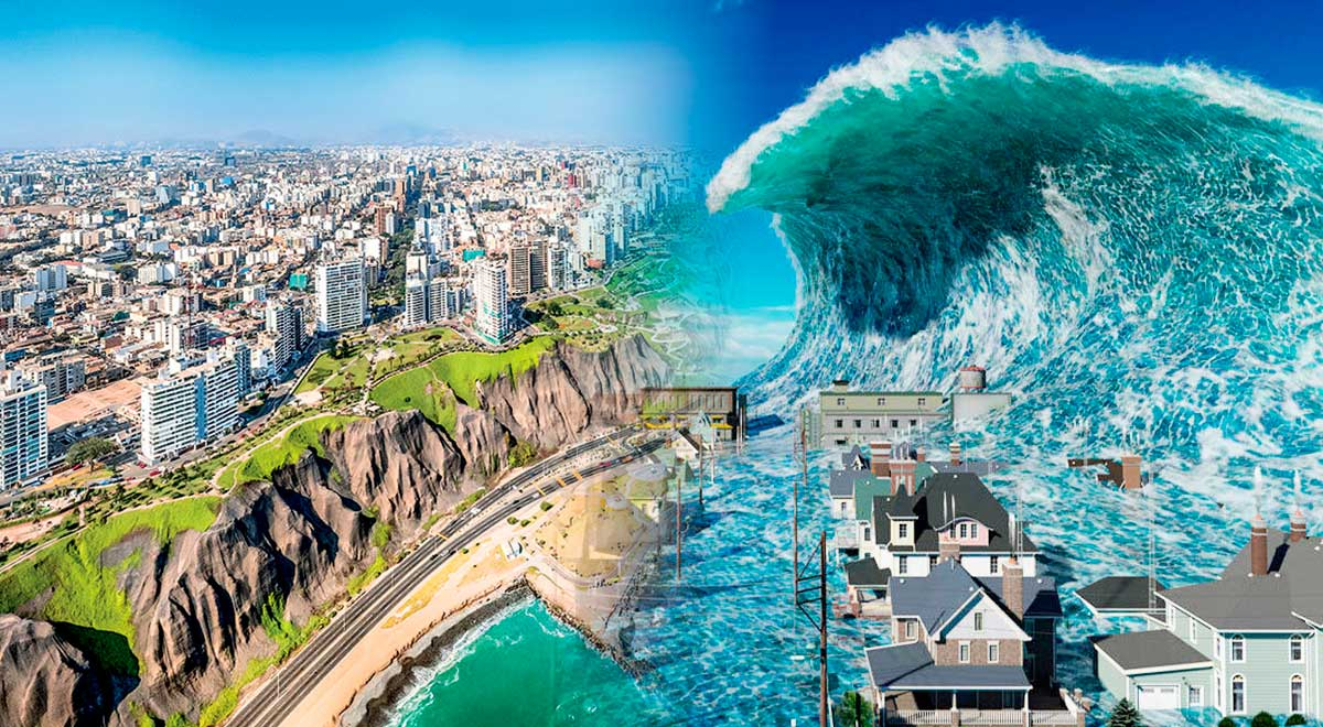 ¿Cómo quedaría el mapa del Perú en caso un tsunami inunde Lima? VIVES