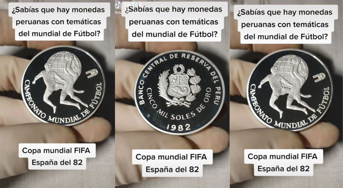 ¿Cuánto vale la moneda peruana con diseño del Mundial de España de 1982?