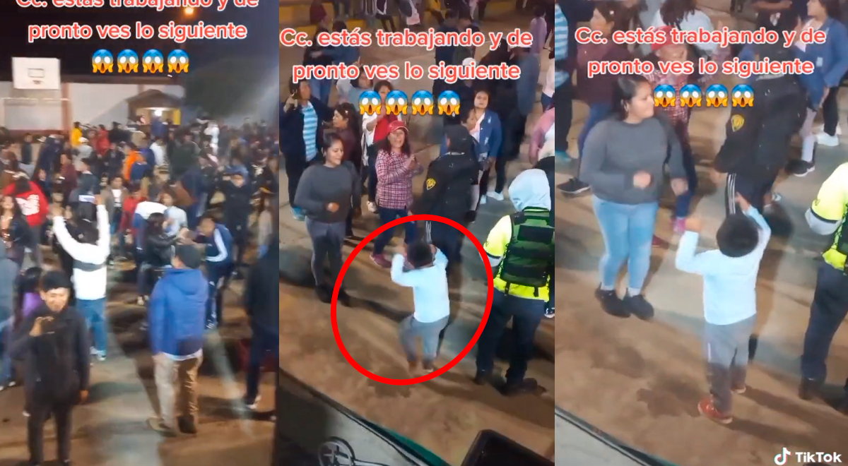 Va a concierto de 'chicha' peruana y capta a niño bailando como todo un experto