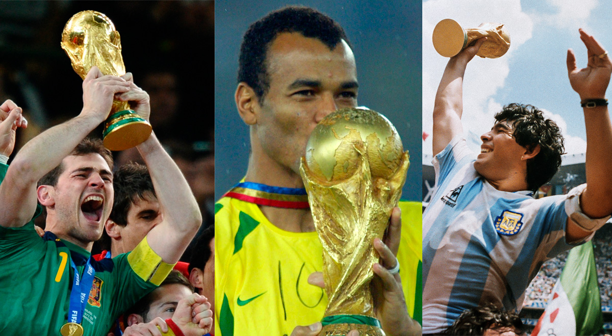 Historia de los Mundiales: conoce a todos los capitanes campeones del mundo