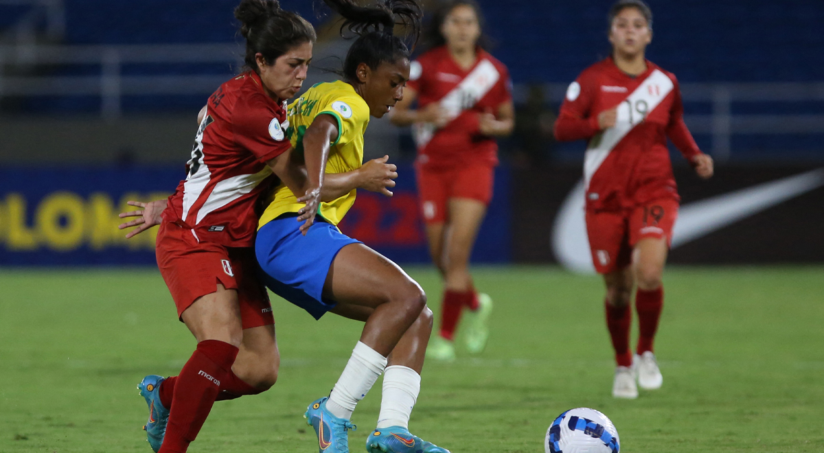 ¡A levantar! Brasil no tuvo piedad y goleó 6-0 a Perú por la Copa América Femenina
