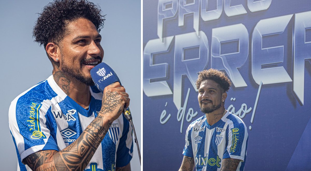 ¡Acabó cao! Paolo Guerrero fue presentado ante los hinchas de Avaí