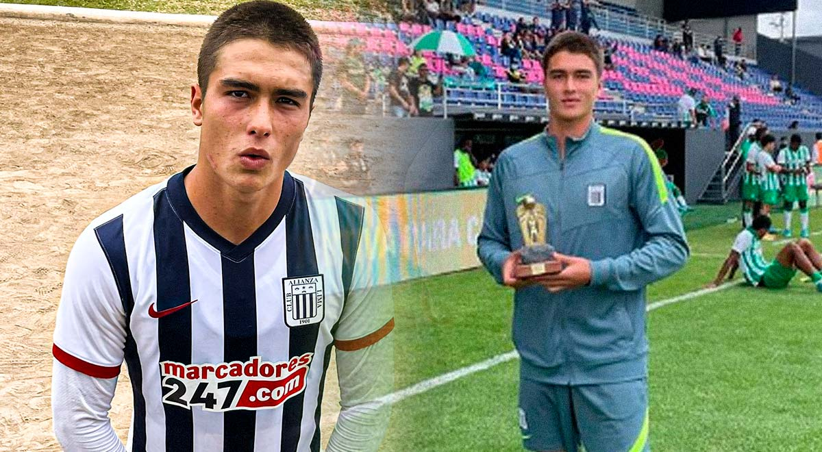 Alianza Lima: Juan Pablo Goicochea es premiado como uno de los máximos goleadores de torneo juvenil
