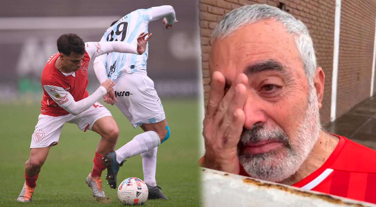 Hincha de Independiente llora desconsoladamente ante la crisis del 