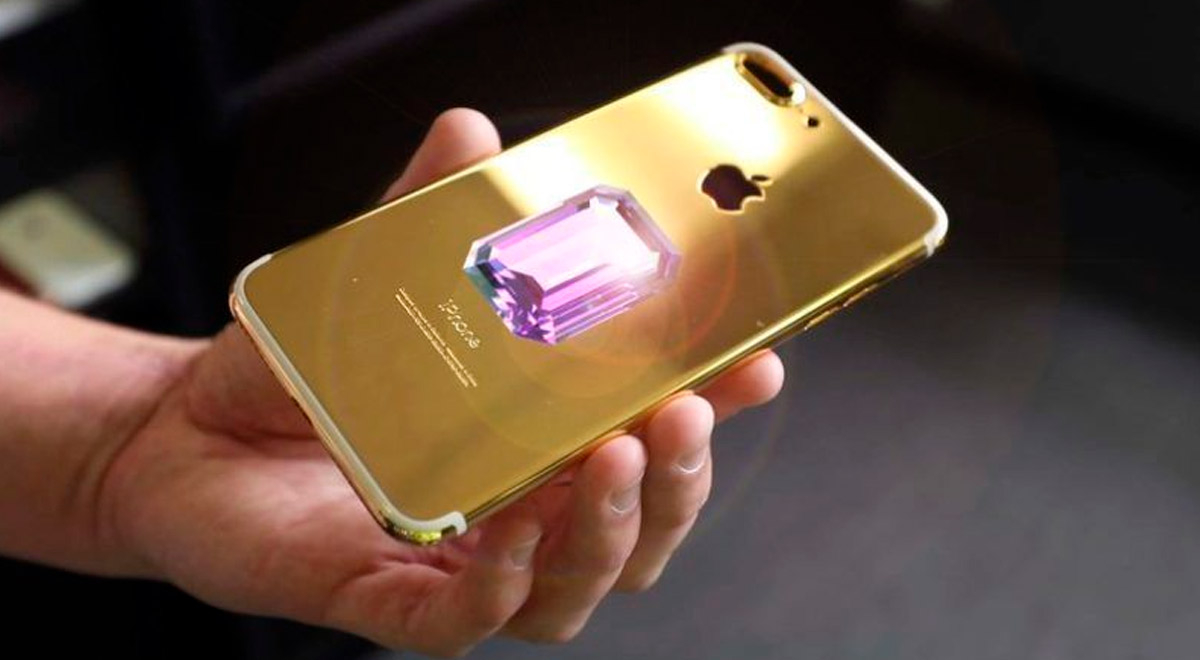 El iPhone más 'lujoso' tiene un diamante incrustado y cuesta 48 millones de dólares